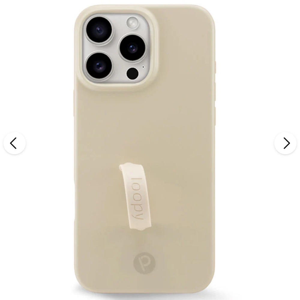 Sandstone iPhone 15 Pro Max Loopy Case